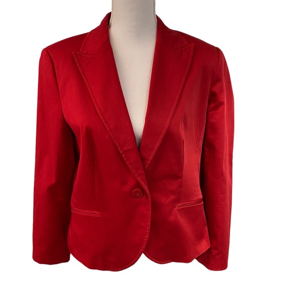 Zara Red Blazer - Picture 6 of 12
